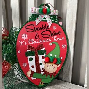 Clearance ~ 
Christmas Holiday Door-Wall Hanging 🎄🆕🎄 A 2 For $20 item